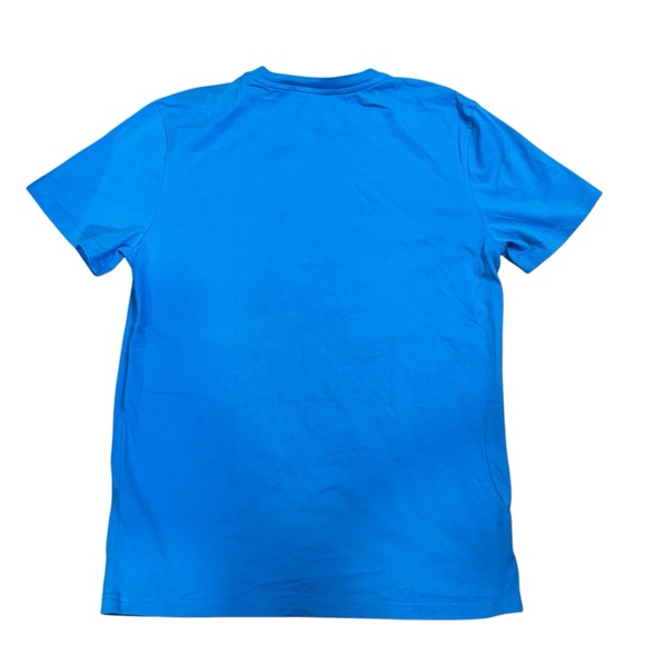 Moschino Blue Double Question Mark Jersey T-Shirt - Picture 4 of 6